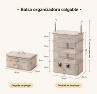 Organizador de Viaje Colgante Nómada — 5 Niveles — vista 5